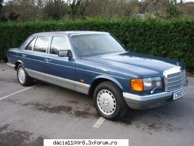 mercedes 500 sel 1986 poze SEF TARLA