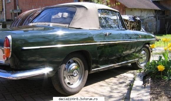 renault caravelle 1966 b20ezu scris:alta SEF TARLA