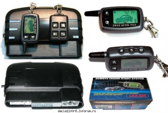 lea 826 cu pornire motor alarme cu pager