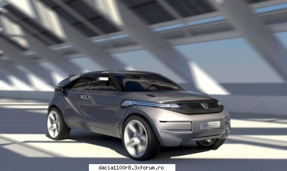 dacia duster  & dacia sandero  geneva 2009