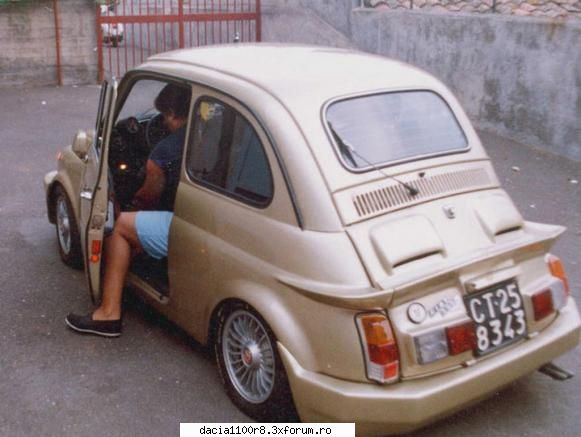 Fiat 500 modificat......da fum nu alta..... - B20EZU - High Performance Classic Cars &Concept Cars