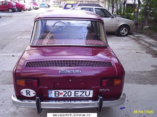 eu posed o dacia 1100 - r 1132 fabricatie 1970.are cam 18.000 km reali la bord, vopsea originala,