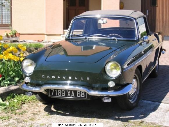 cine stia ca renault inainte de dacia 1100 r8 lansase deja un coupe cu tractiune spate destul de